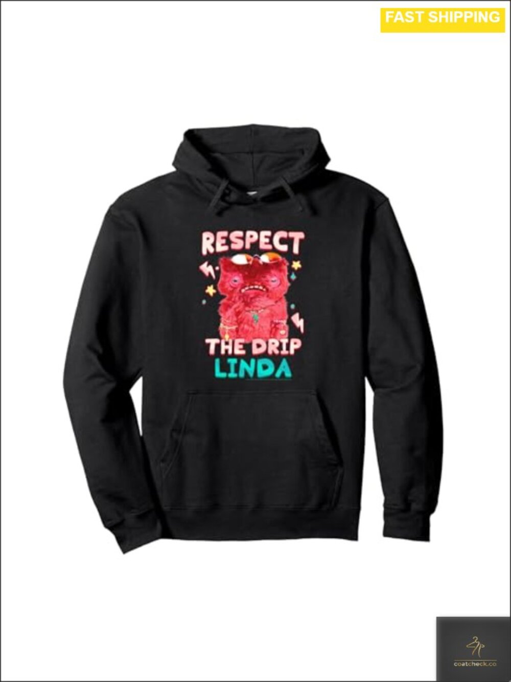 Fuggler Respect The Drip Linda Pullover Hoodie